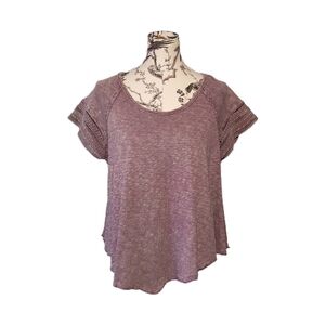Altar'd State Short-Sleeve Tunic Tee Women's Small Boxy Fit Size S.